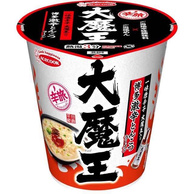 辛旅　大魔王入り　博多激辛とんこつラーメン